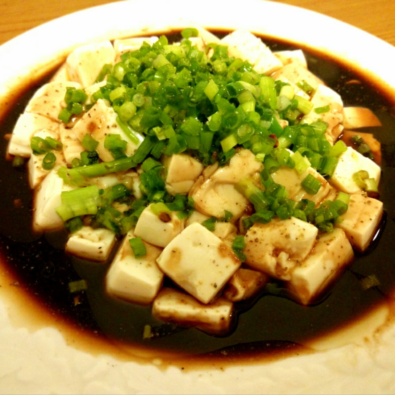 一只猫而已做的小葱拌豆腐