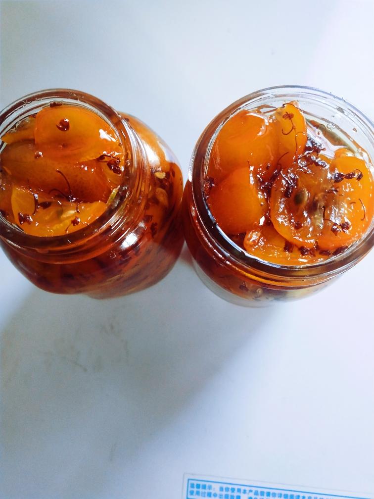 金桔柠檬桂花茶