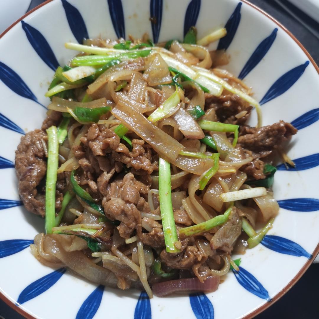 港式茶餐厅的干炒牛河