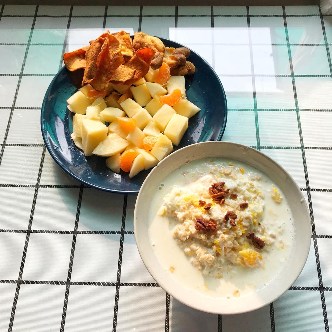 牛奶鸡蛋燕麦