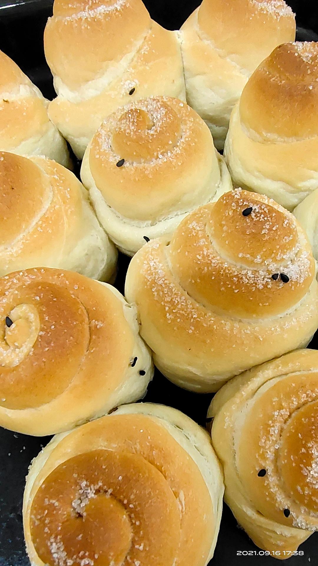 香脆柔软的蜂蜜脆底面包