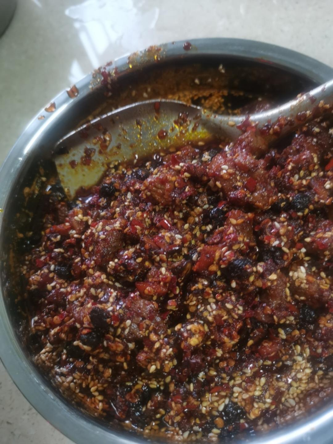 香辣香菇牛肉酱