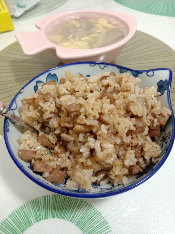 特别好吃的茄子炒饭