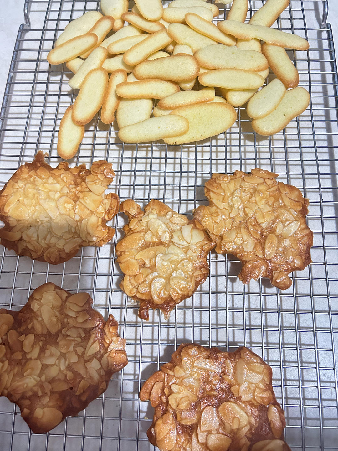 一个烤箱、一双巧手就可以完成嘎嘣脆的《杏仁瓦片》饼干，日常消耗蛋白神奇配方！！