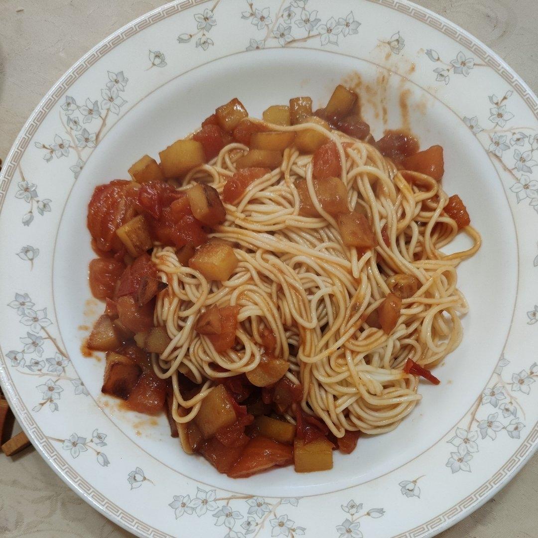 番茄土豆焖面 这个巨巨巨好吃！！