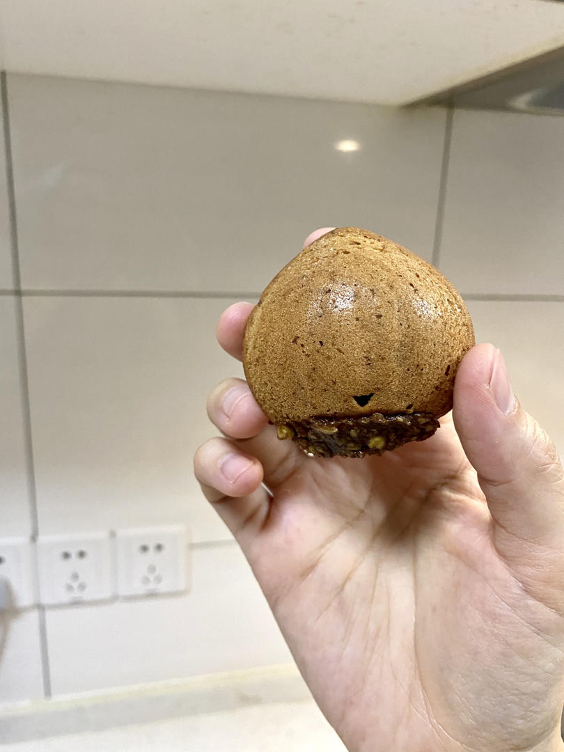 暖秋款❗️轻松搅拌就能成功的巧克力栗子玛德琳