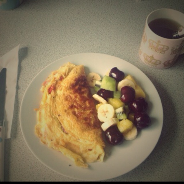 西式乳酪欧姆蛋 omelette
