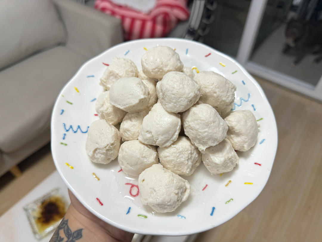 鸡胸肉丸子，超Q弹
