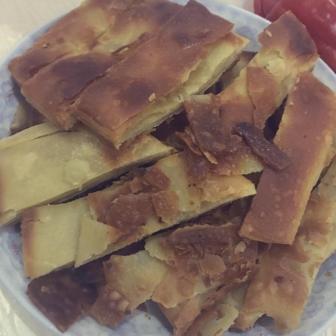 做法简单的 葱香千层饼