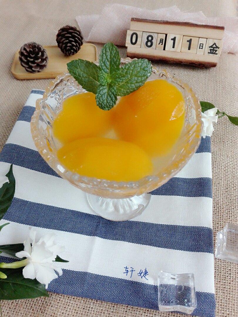 冰糖黄桃罐头（附常温保存方法）