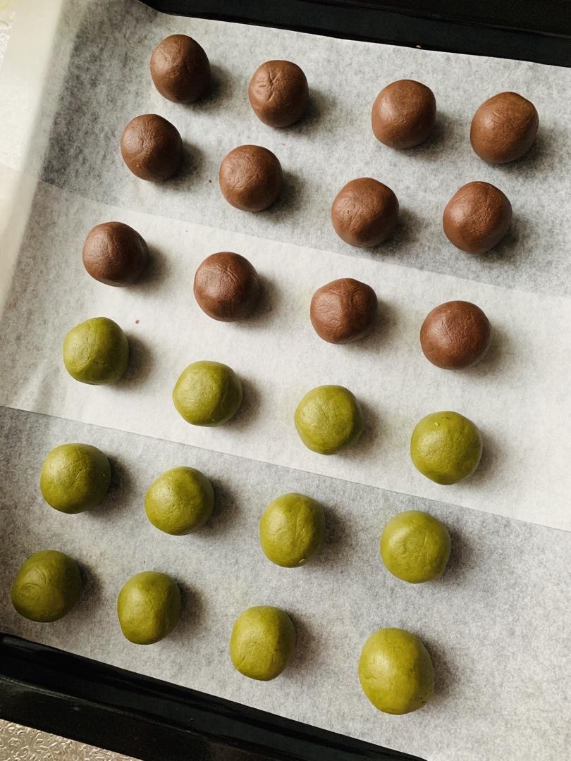 雪球曲奇（抹茶味）