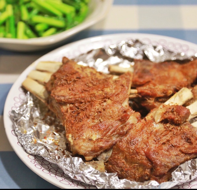 孜然烤羊排