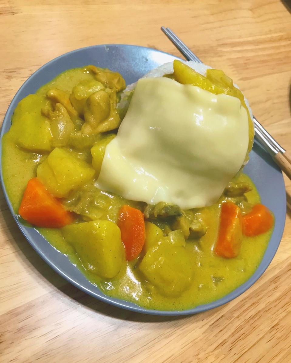 咖喱鸡肉饭