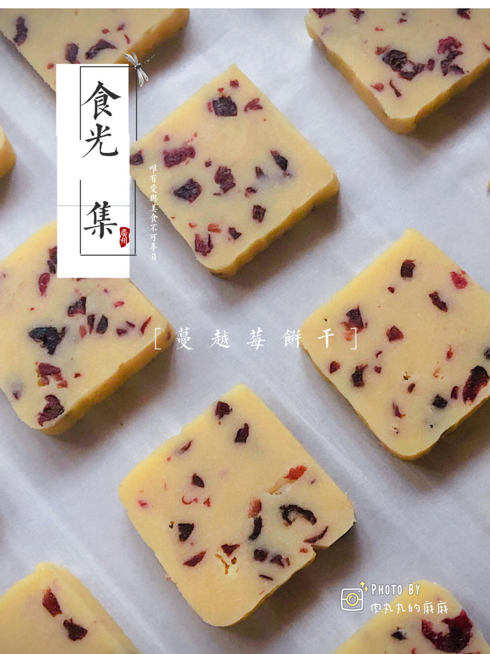 蔓越莓饼干 蔓越莓曲奇