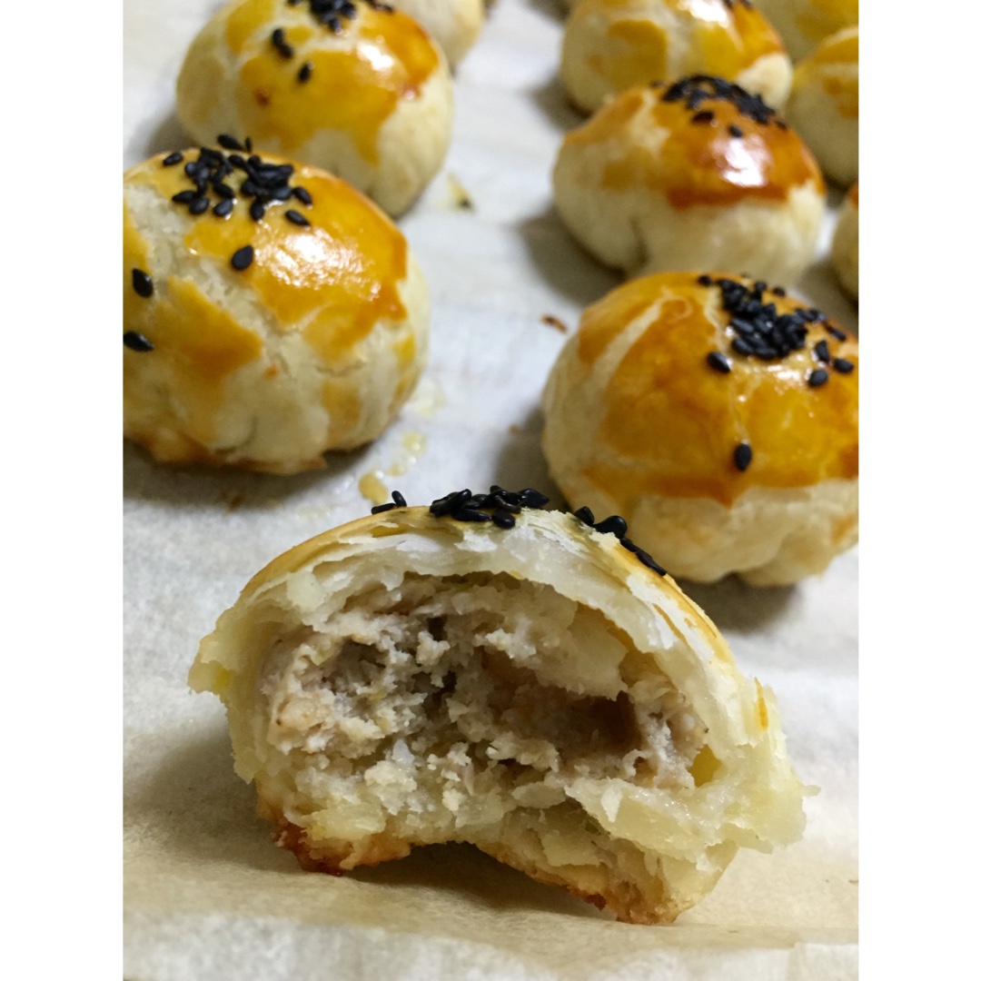 【上海味】苏式榨菜鲜肉月饼