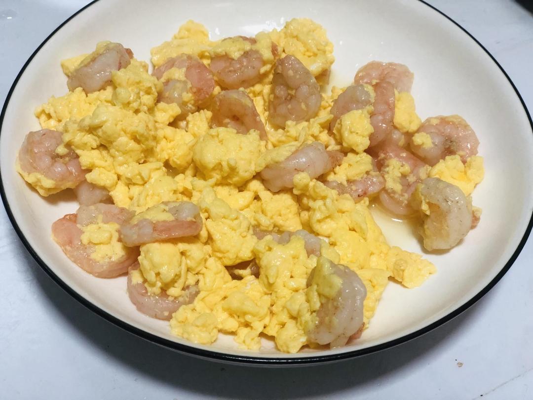 虾仁炒蛋