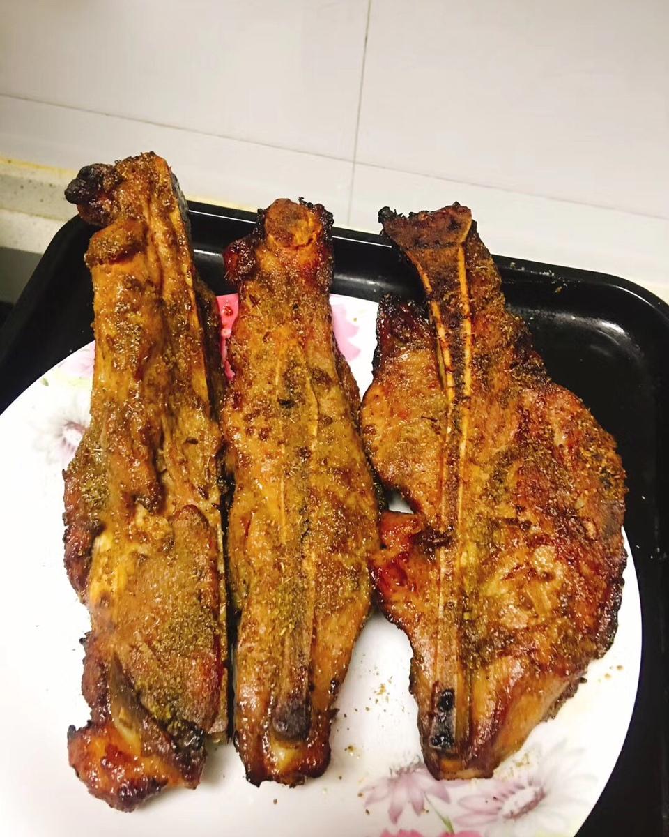 烤扇子骨（烤箱版）