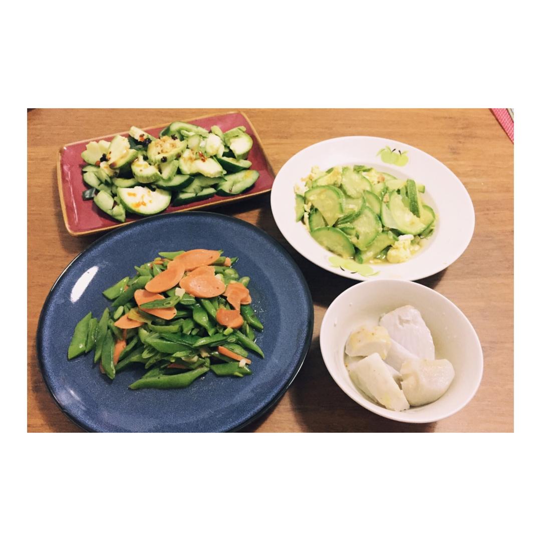 西葫芦炒蛋