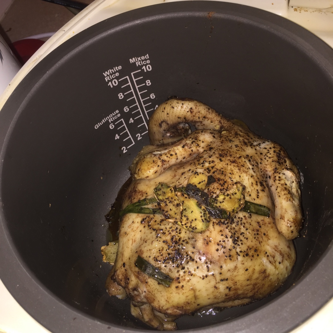 美味电饭煲烤鸡