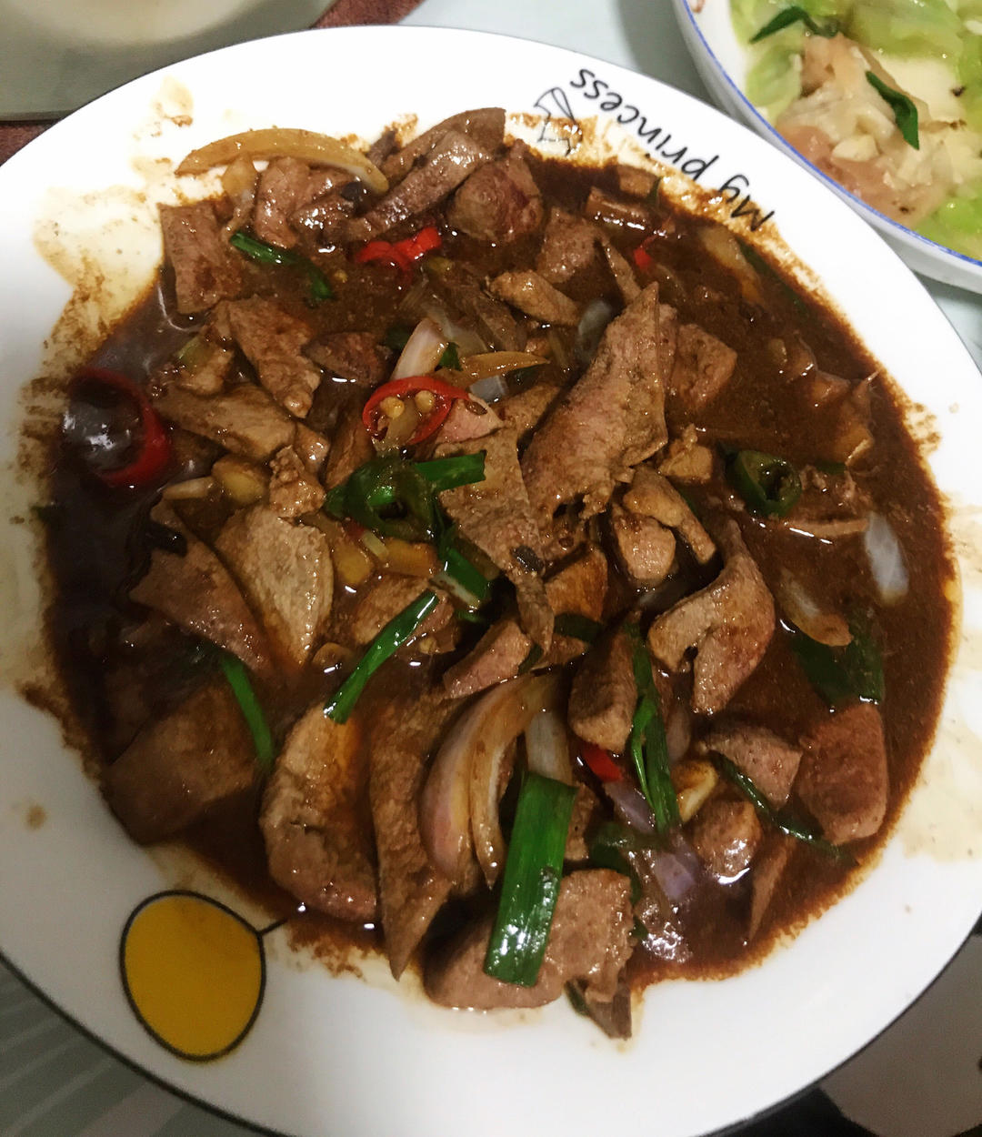 这样炒的猪肝鲜嫩入味，一点都不腥，特别好吃😋