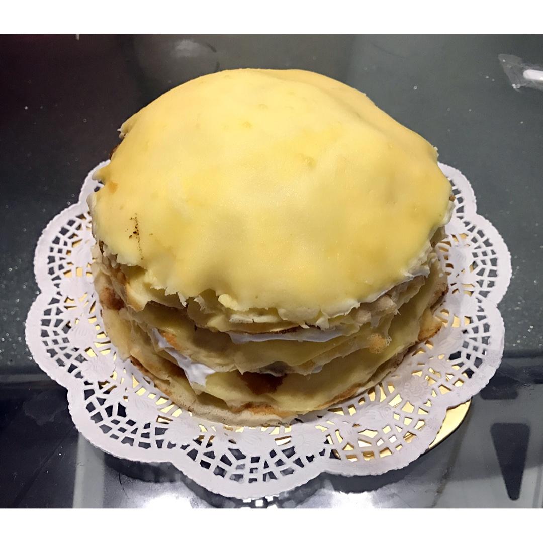 芒果千层蛋糕，100%成功告别煎皮无能