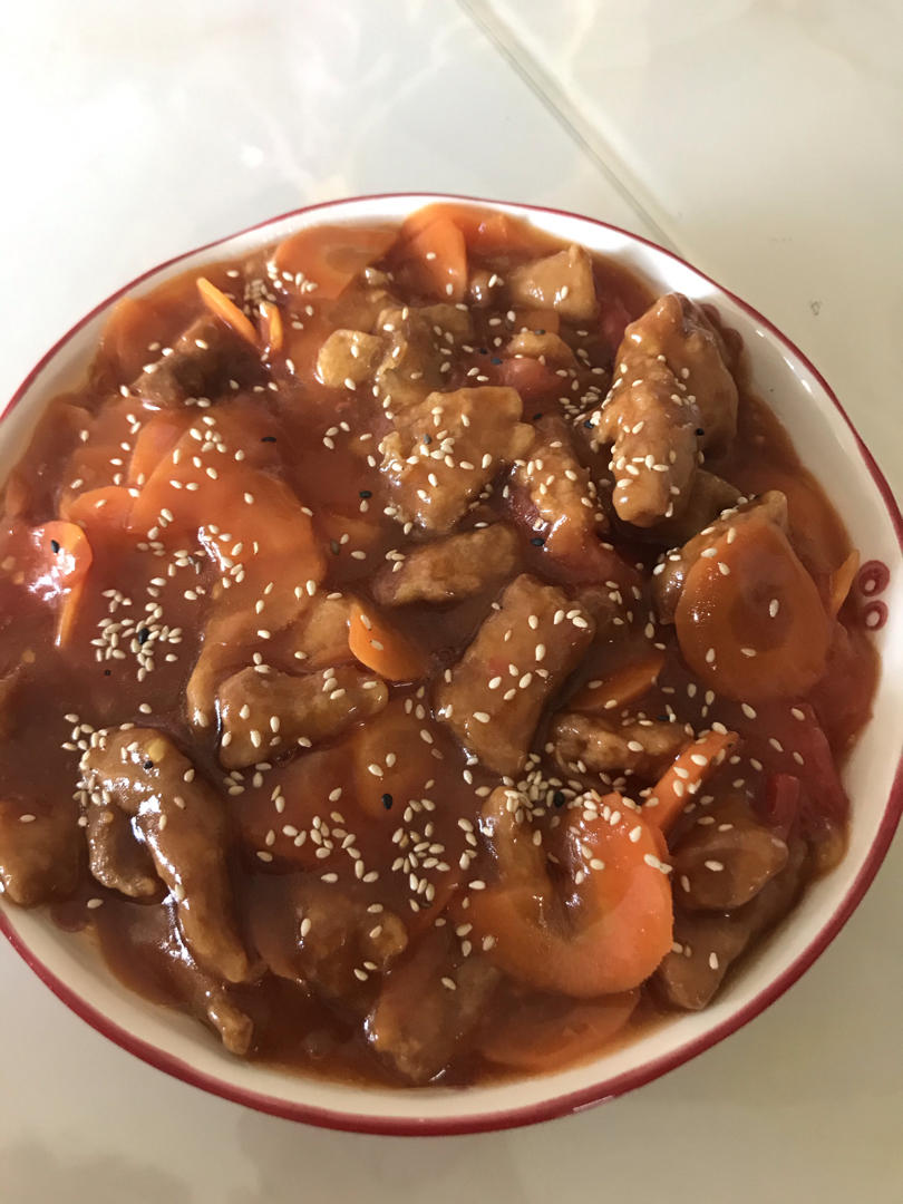 糖醋里脊 超嫩鸡胸肉版