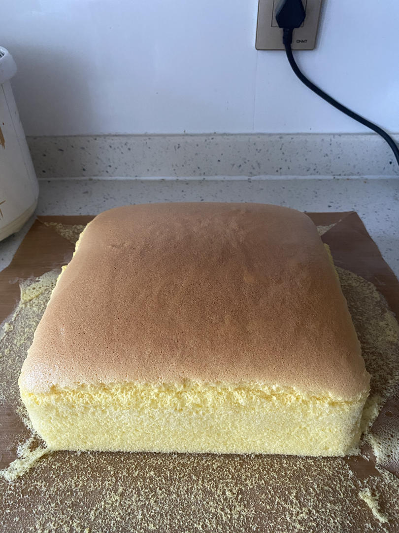 古早蛋糕·烫面水浴法·附8、9 、11寸配方