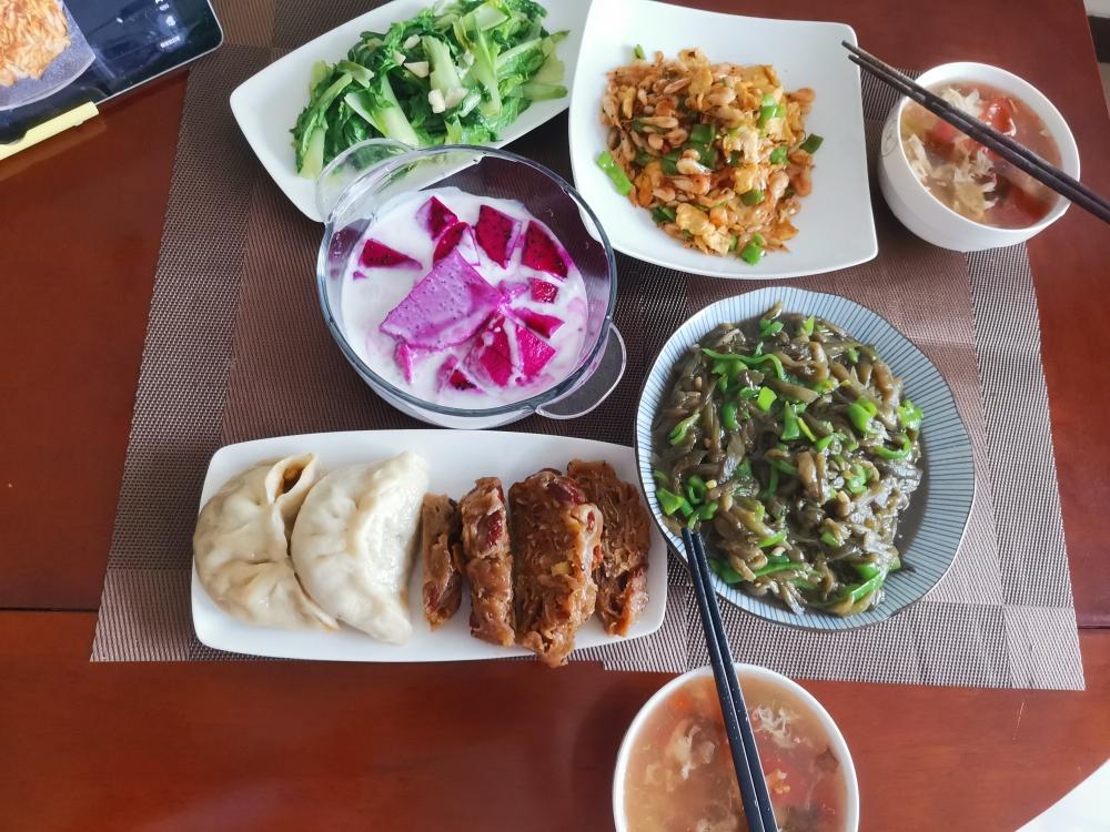 臻鲜河虾炒鸭蛋