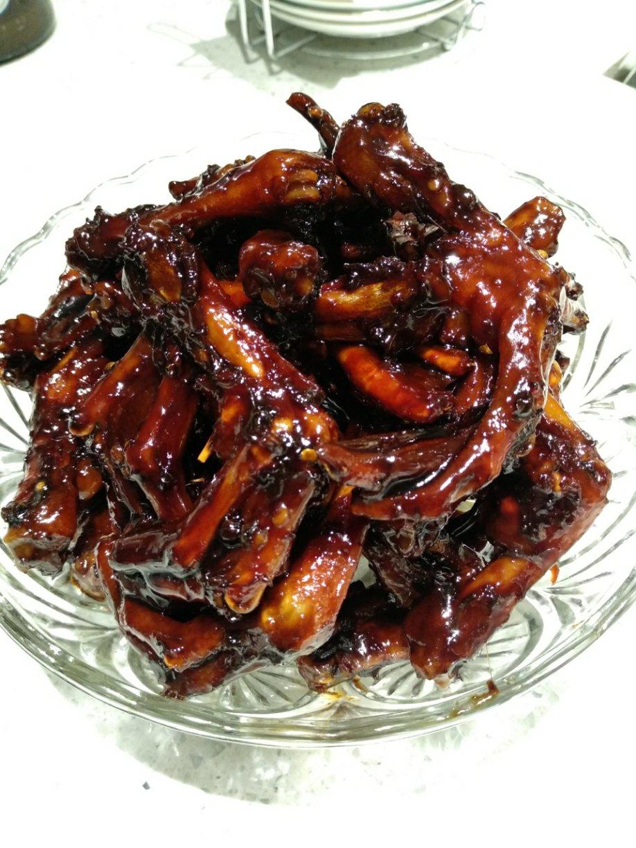 周黑鸭味～～～鸭翅 鸭爪