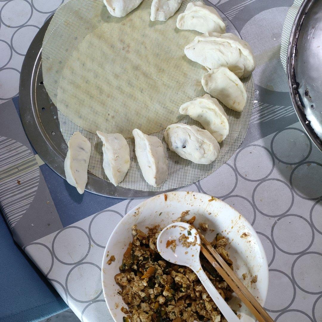 香菜豆腐饺子