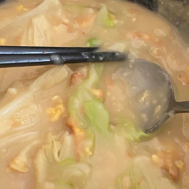 烂糊白菜汤的做法