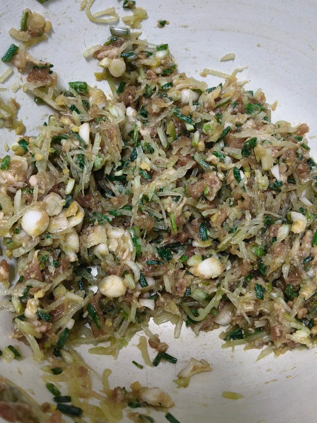 🥟 佛手瓜韭菜猪肉饺