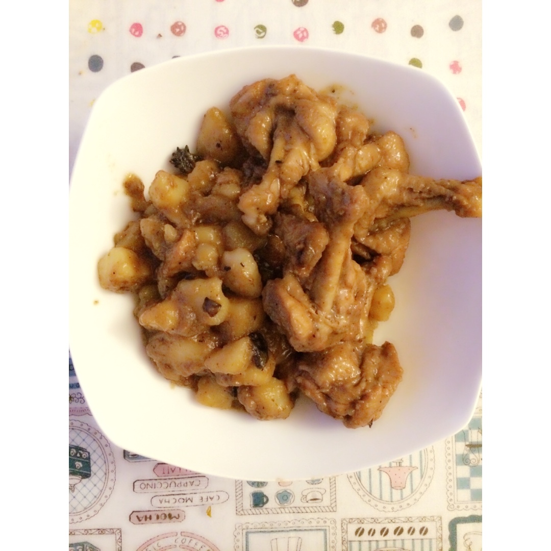 红烧土豆炖鸡腿