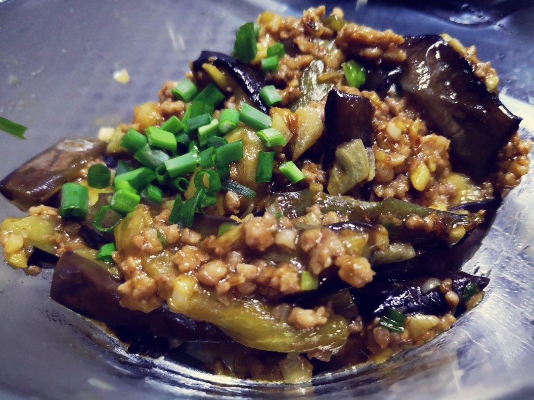 红烧肉沫茄子