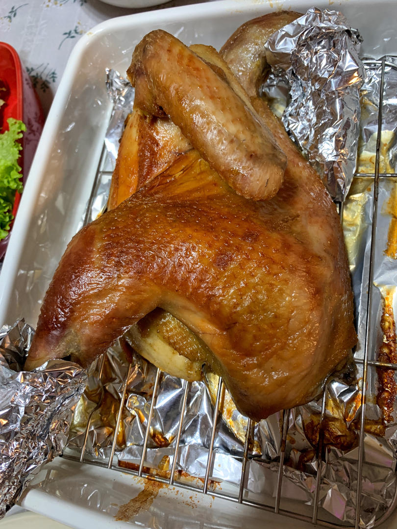 烤箱版盐焗鸡（鸡胸)