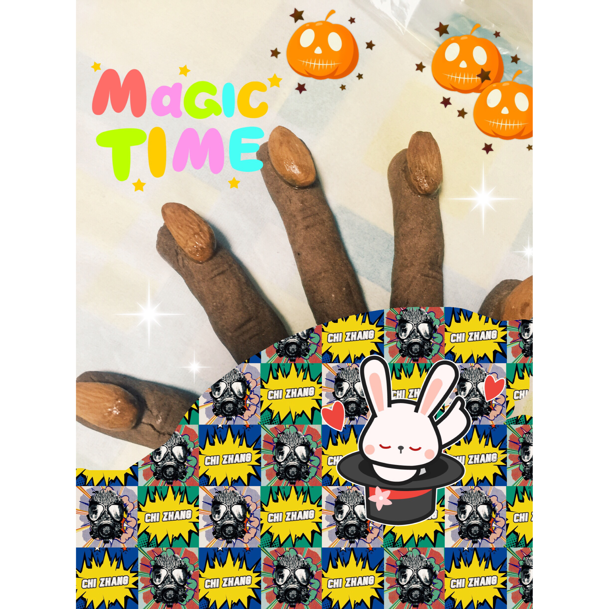 【万圣节】万圣节女巫手指饼干—美的T7-L382B智烤大师