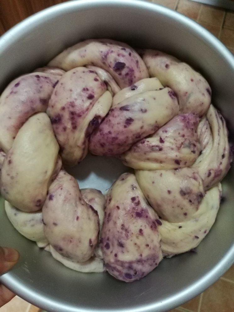 入门级不用揉出膜的手撕紫薯面包无黄油版