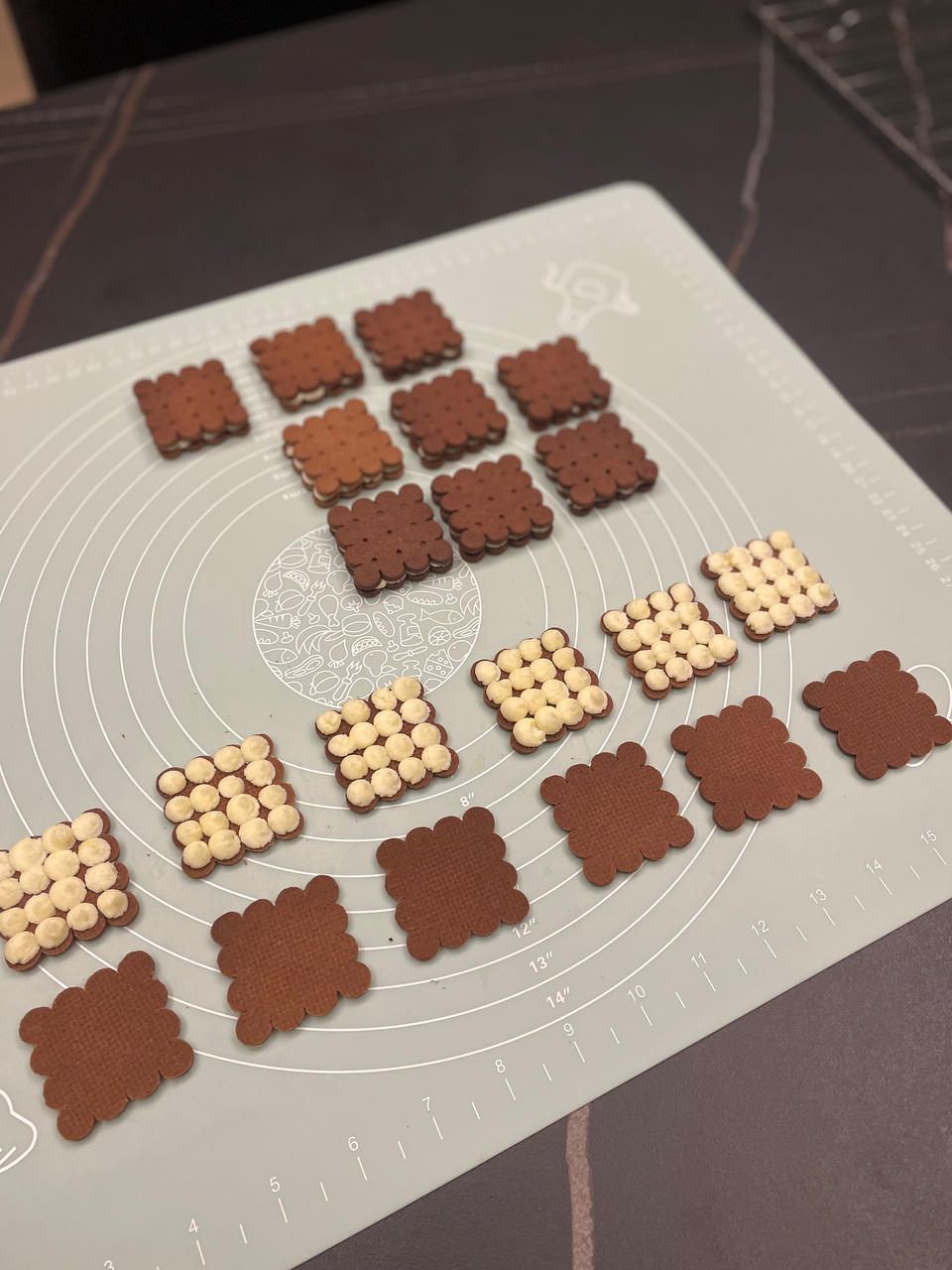 酸甜清新❗️柠檬乳酪夹心饼干