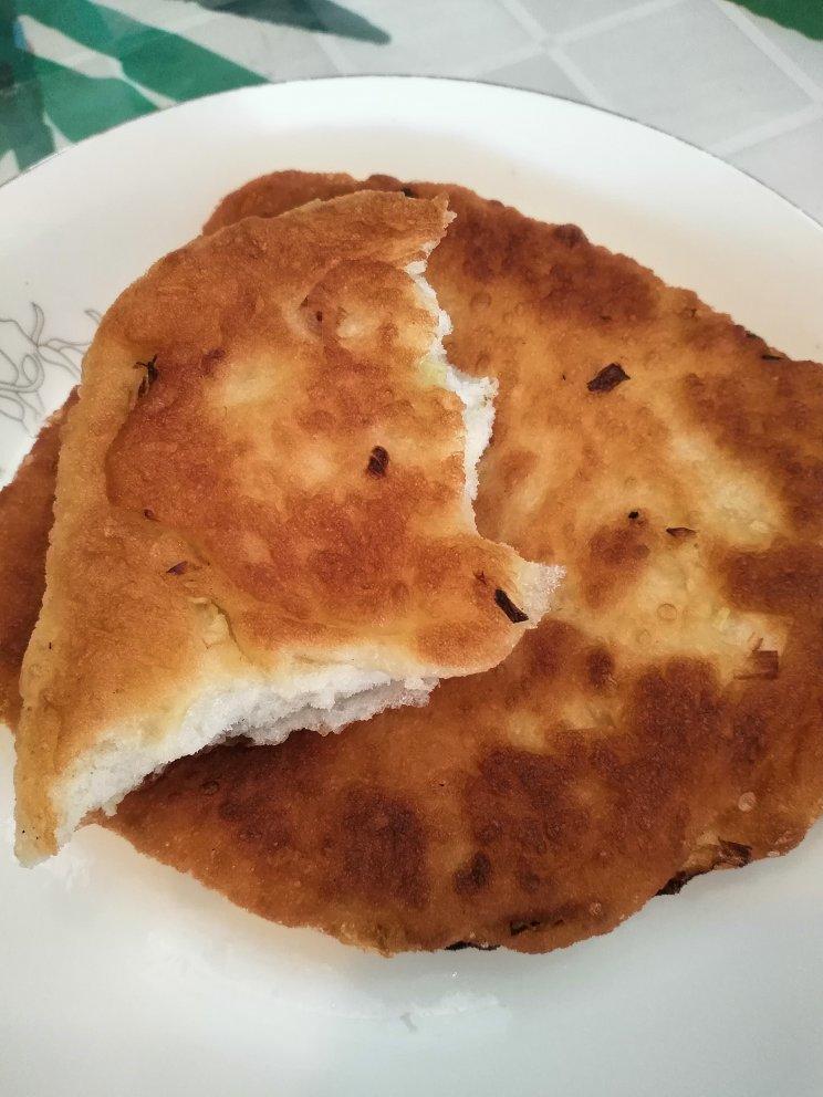 发面椒香葱花饼（超级宣软）