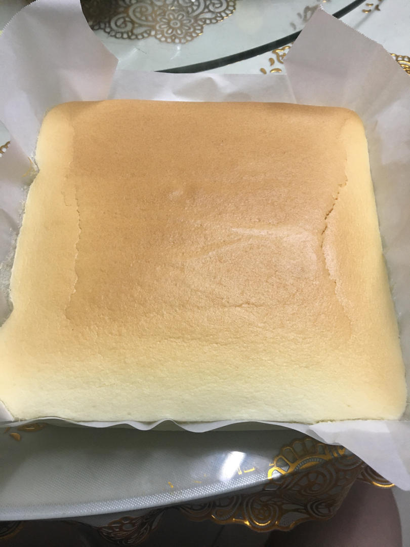 入口即化8寸轻芝士蛋糕(6寸轻乳酪蛋糕材料减半)新手也能做