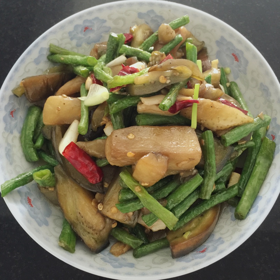茄子豆角