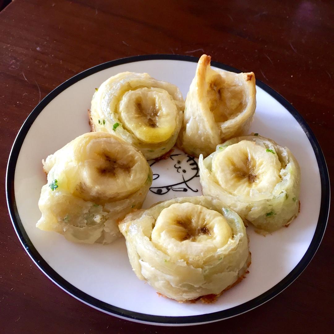 香蕉飞饼卷