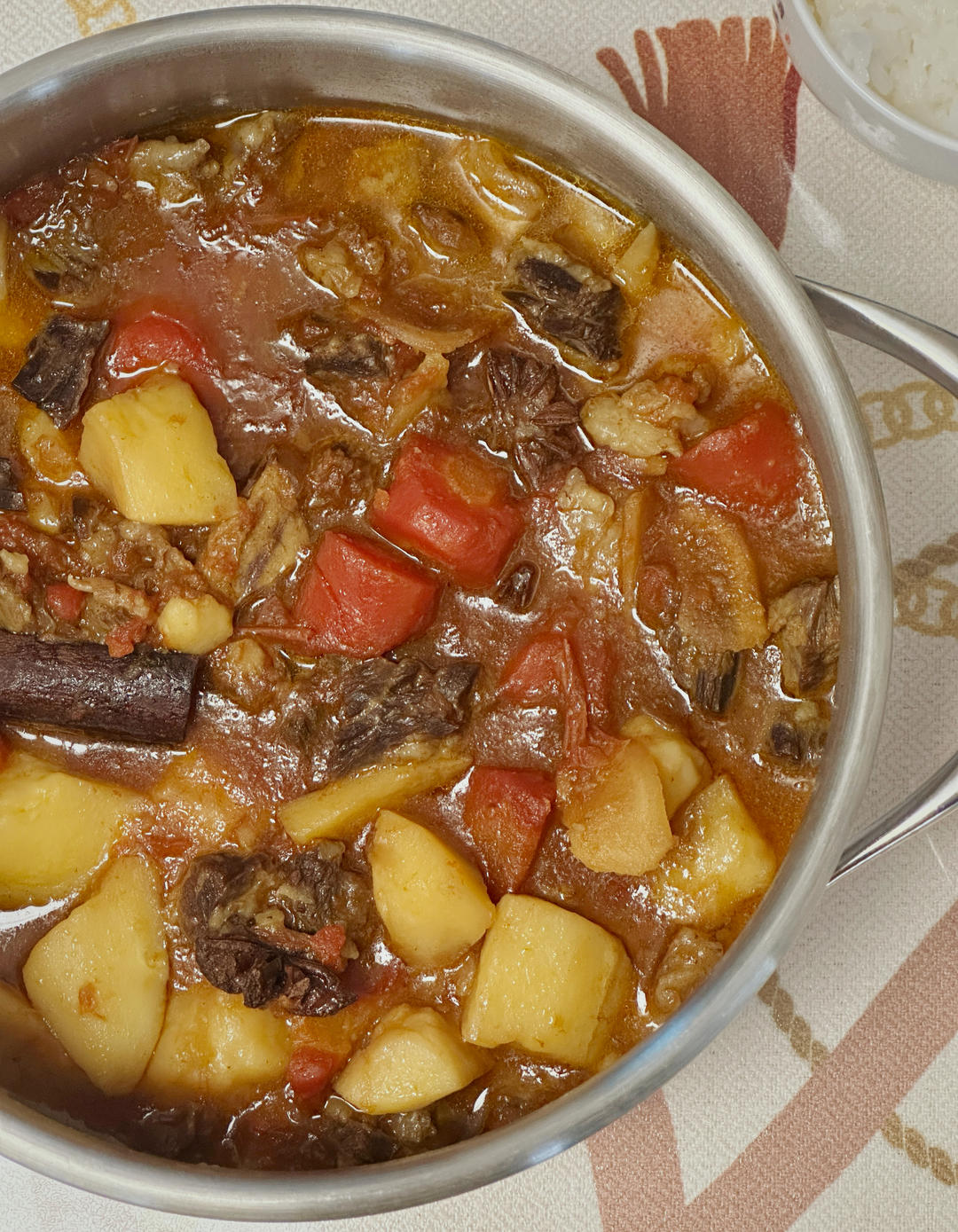番茄土豆牛腩煲（电饭煲）