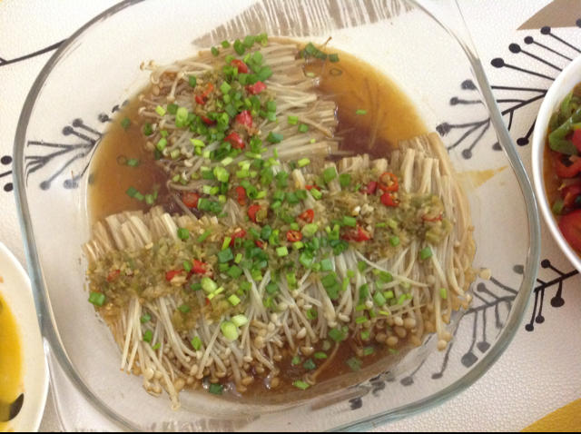 蒜蓉烤金针菇