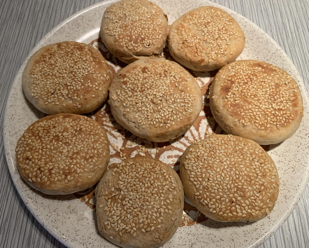 怎样烤出外酥里软，层次又多的芝麻酱烧饼，详细教程