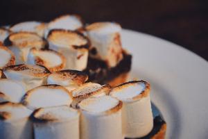 烤棉花糖巧克力派 s'more pie（低油低脂版）的做法 步骤5