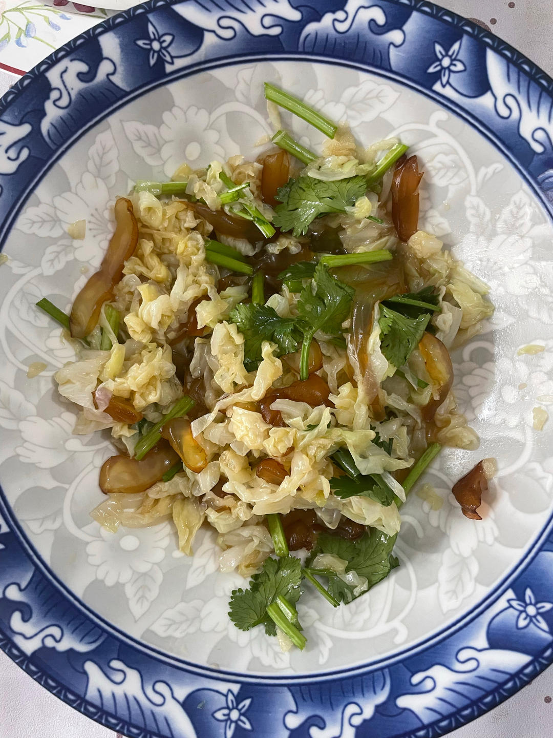 〈白菜丝拌海蜇丝〉，下酒菜，欣小厨 😉