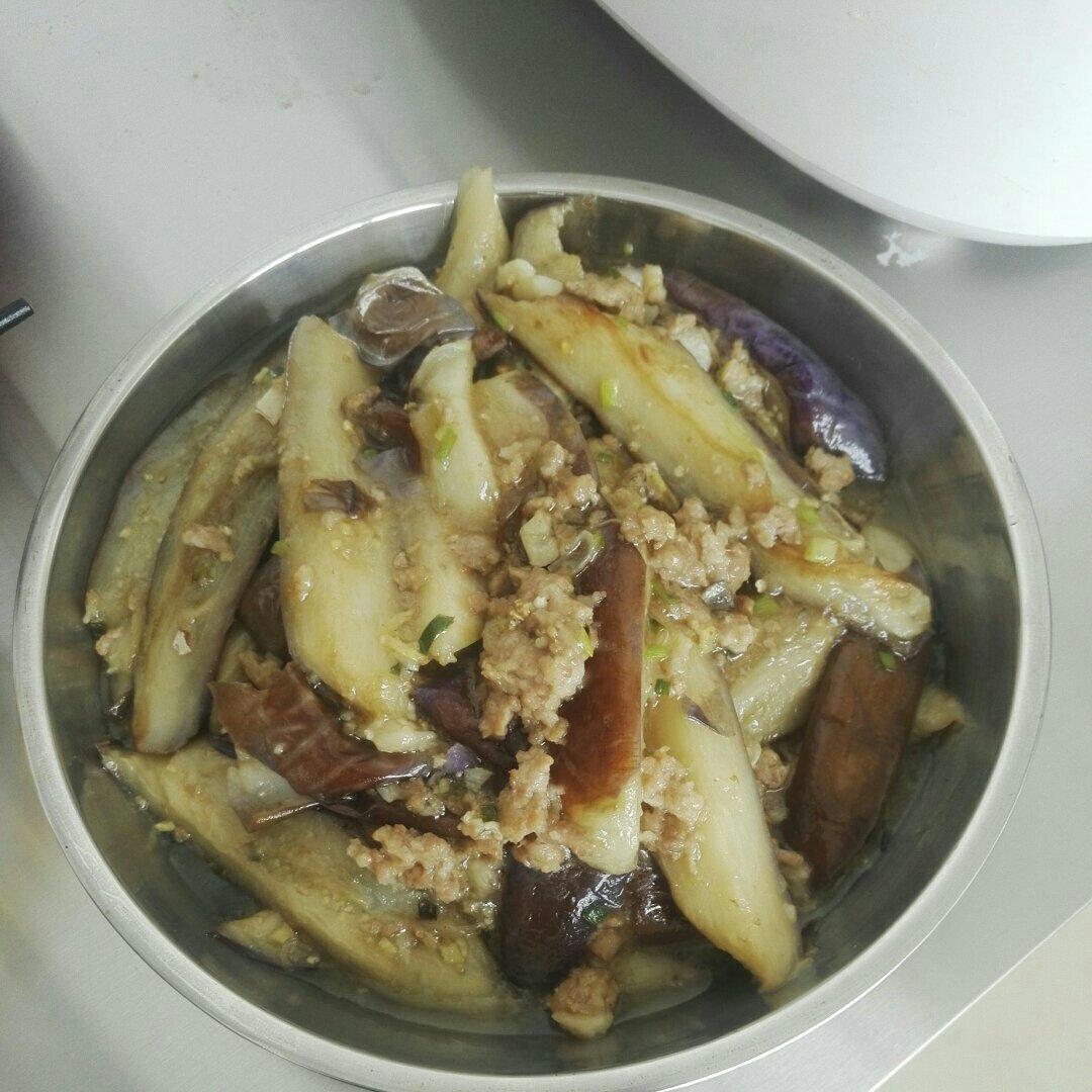 红烧肉沫茄子