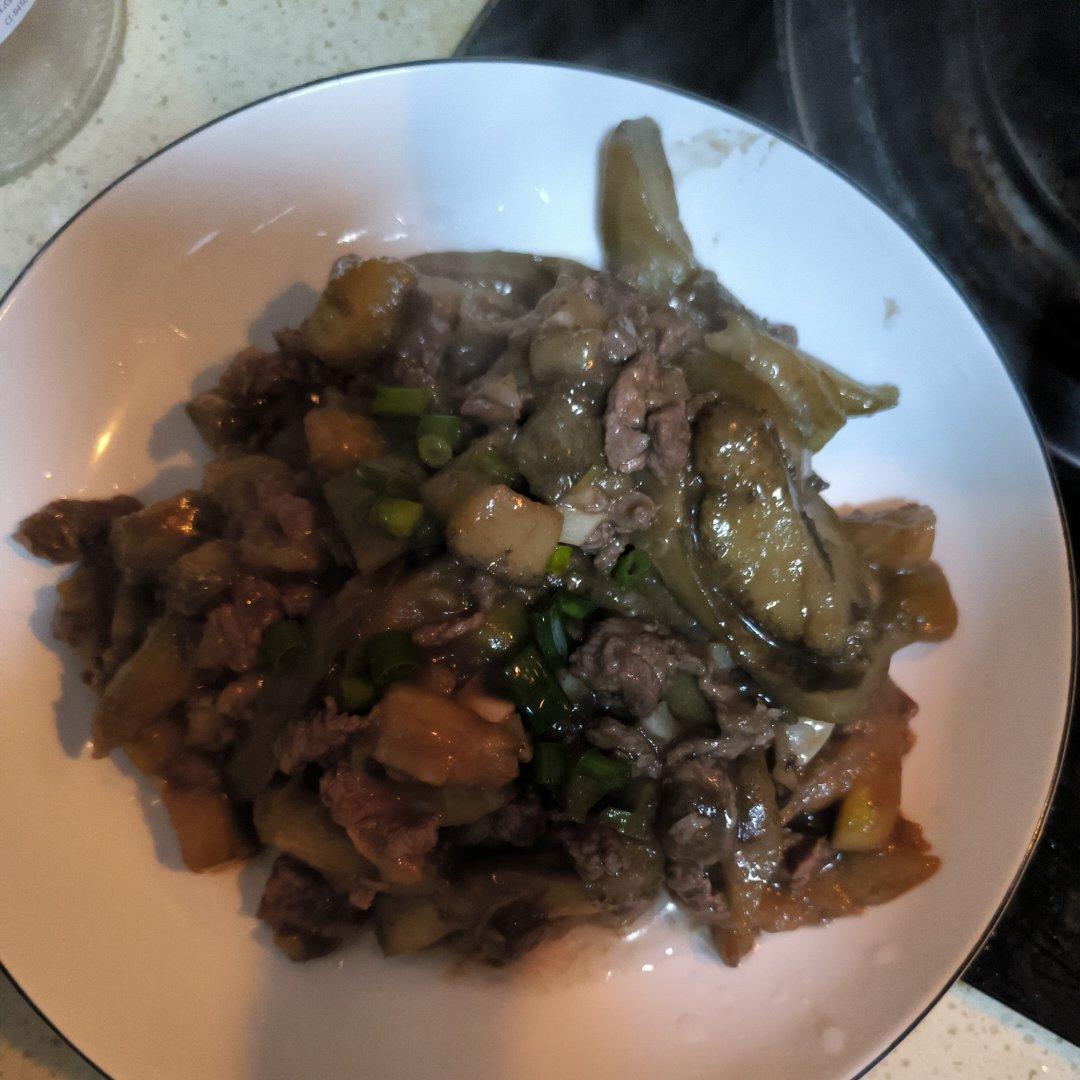 🔥不炸❗❗不煎❗❗少油版肉沫茄子🍆