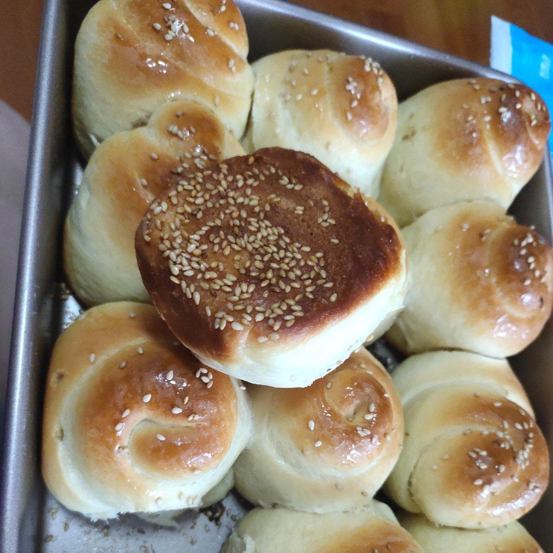 蜂蜜脆底小面包